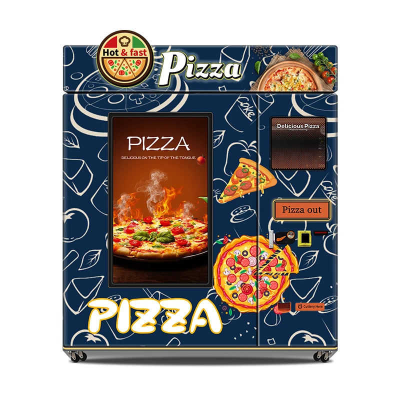 Автомат для продажи пиццы/еды автомат пиццы полностью автоматический торговый