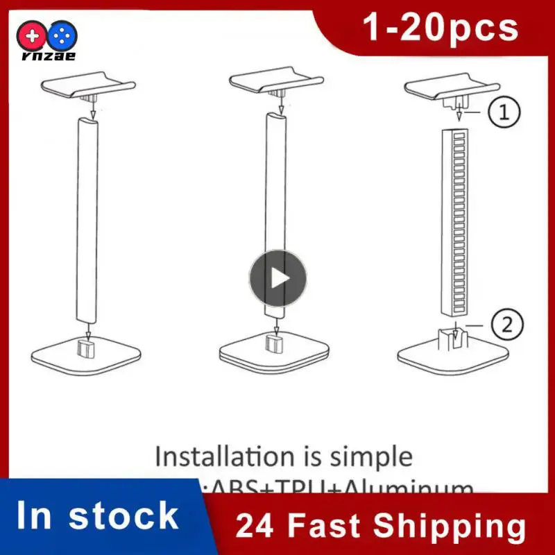 

Gamers Gaming Gaming Earphones Stand Rgb Lighted Usb Ports Rgb Headset Stand Computer Desktop With Led Base Earbuds Hanger