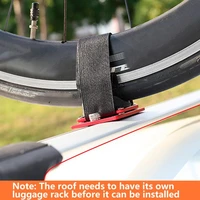 bike rack install easily rubber anti rust roof top skewer bike mount bicycle roof top rack for outdoor