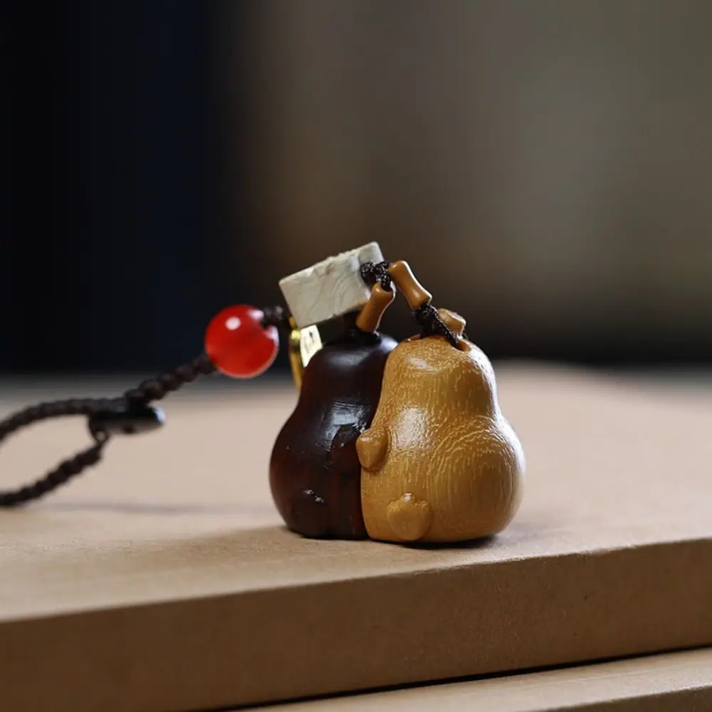 Подвесной шнур брелок из сандалового дерева милая сумка-груша подвеска