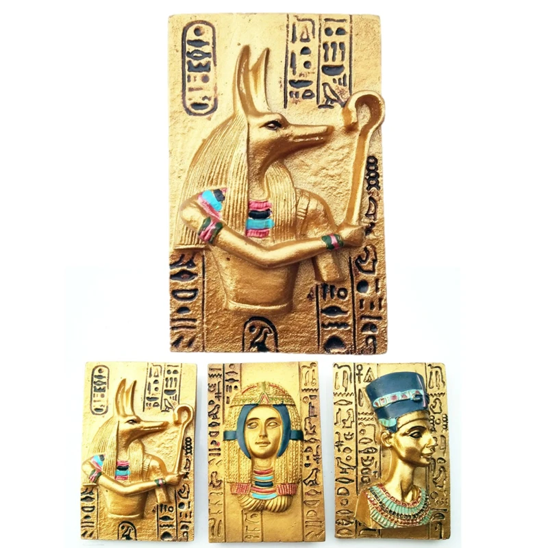 

Египетская мифология Анубис королева стерео Магнит Сувенир на холодильник Ближний Восток путешествия кухонные аксессуары украшение