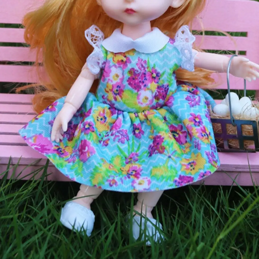 

Костюм одежды для куклы 16 см, модная длинная футболка, брюки на бретелях, жилет, юбка, платье принцессы, детские игрушки для девочек, лучшие п...