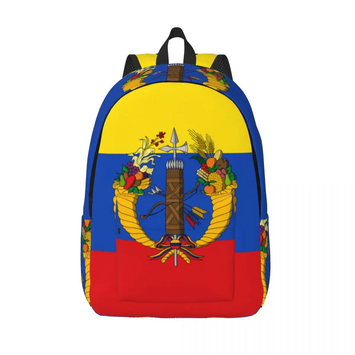 

Flag Of The Gran Colombia Backpack Male School Student Backpack Female Large Capacity Laptop Backpack