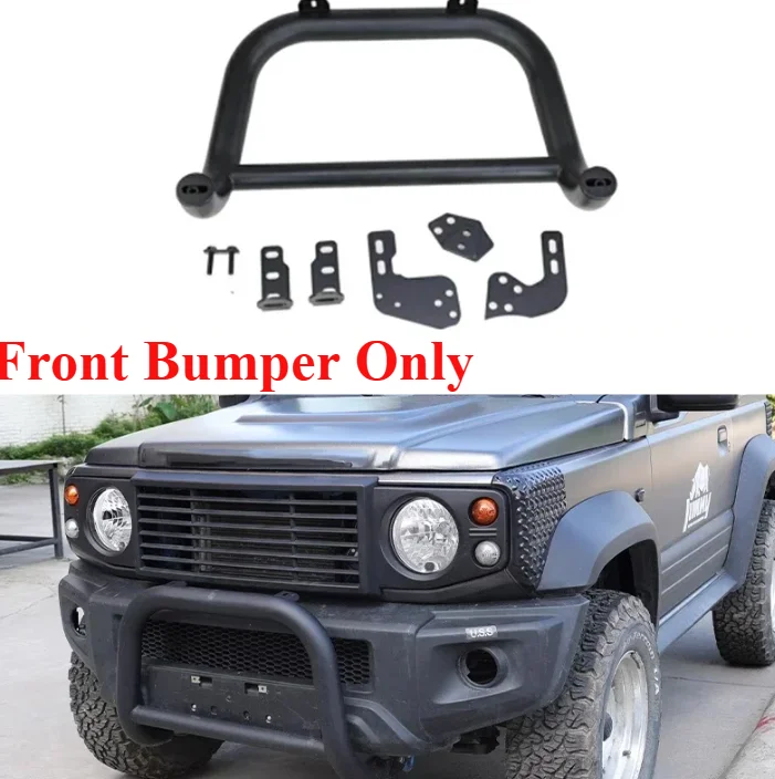 

Автомобильный передний бампер без лебедки, передняя трубка, задний бампер для Suzuki Jimny Sierra JB64 JB74 2019 2020 2021 2022 2023