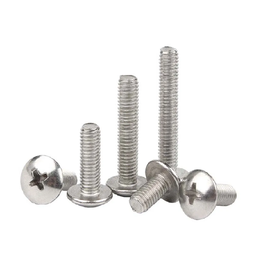 20/50 шт. полукруглая головка м3 М4 М5 М6 крестовые винты с большой круглой головкой
