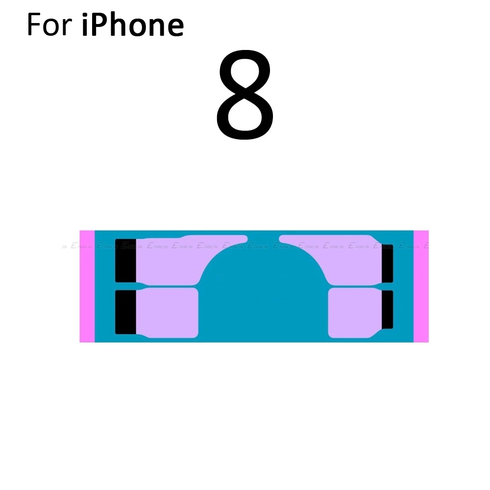 10 шт./лот запасные части для iPhone 5 5S SE 2020 5C 6 6S 7 8 Plus X XS Max XR клейкая лента
