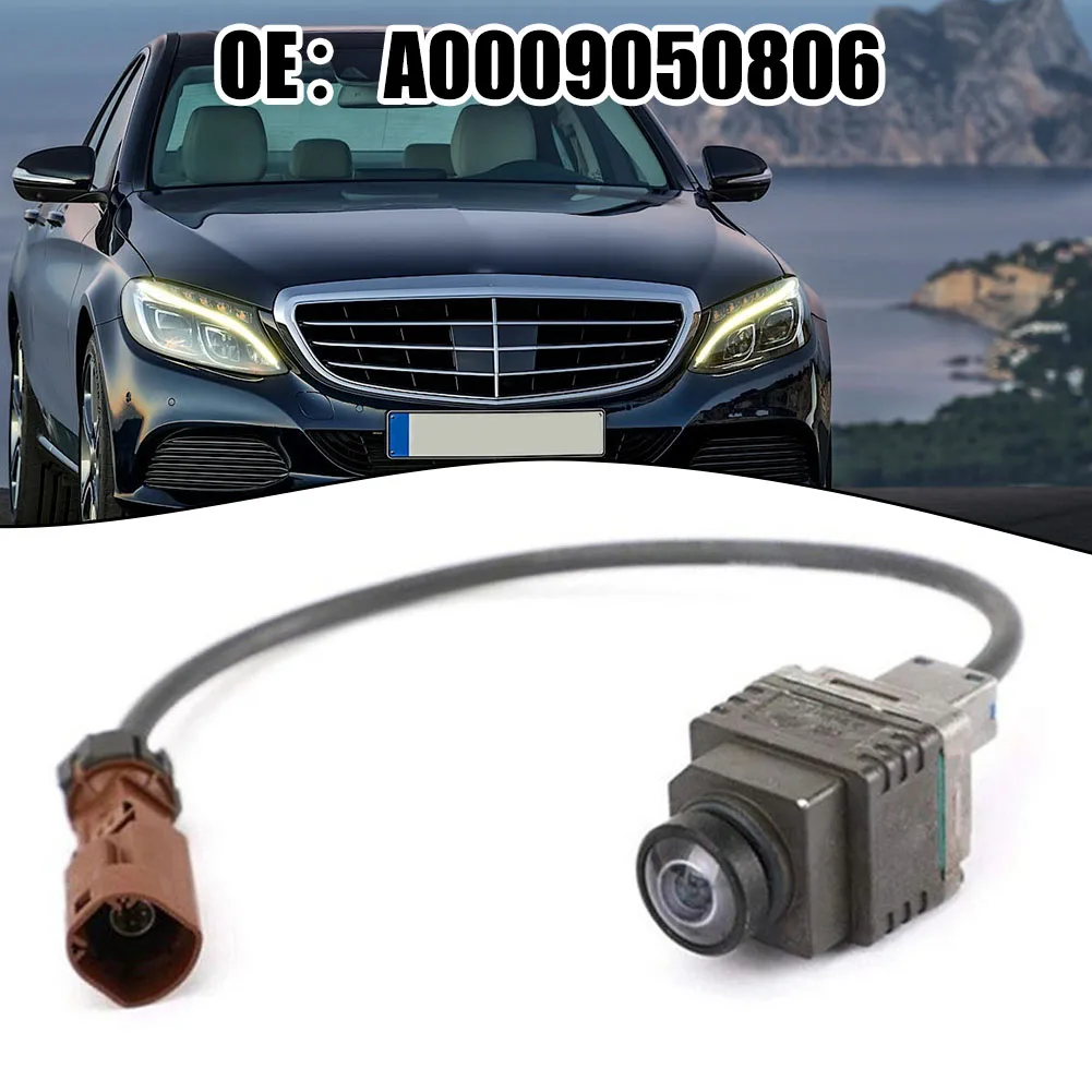 

1 шт. Черная передняя камера 360 градусов для Mercedes Benz W205 W218 W292 W448 W253 A0009050806 A0009051103 Металлическая Автомобильная электроника