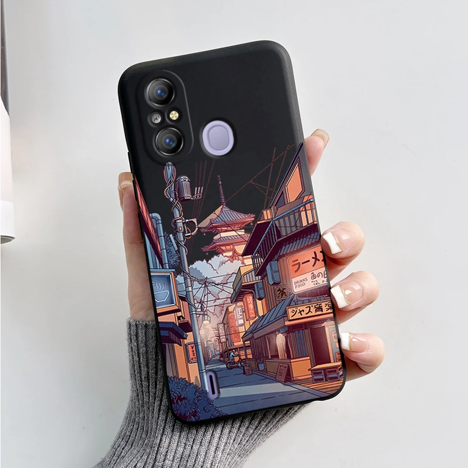 Модный товар грязеотталкивающий чехол для itel A58 необычный защитный модный