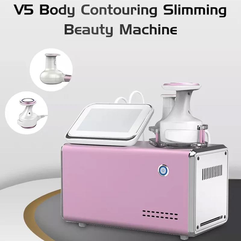 

Portable V5 Velabody shape Vacuum Cavitation 40K Ultrasonic Body Shaper Weight Loss Slimming Machine SPA