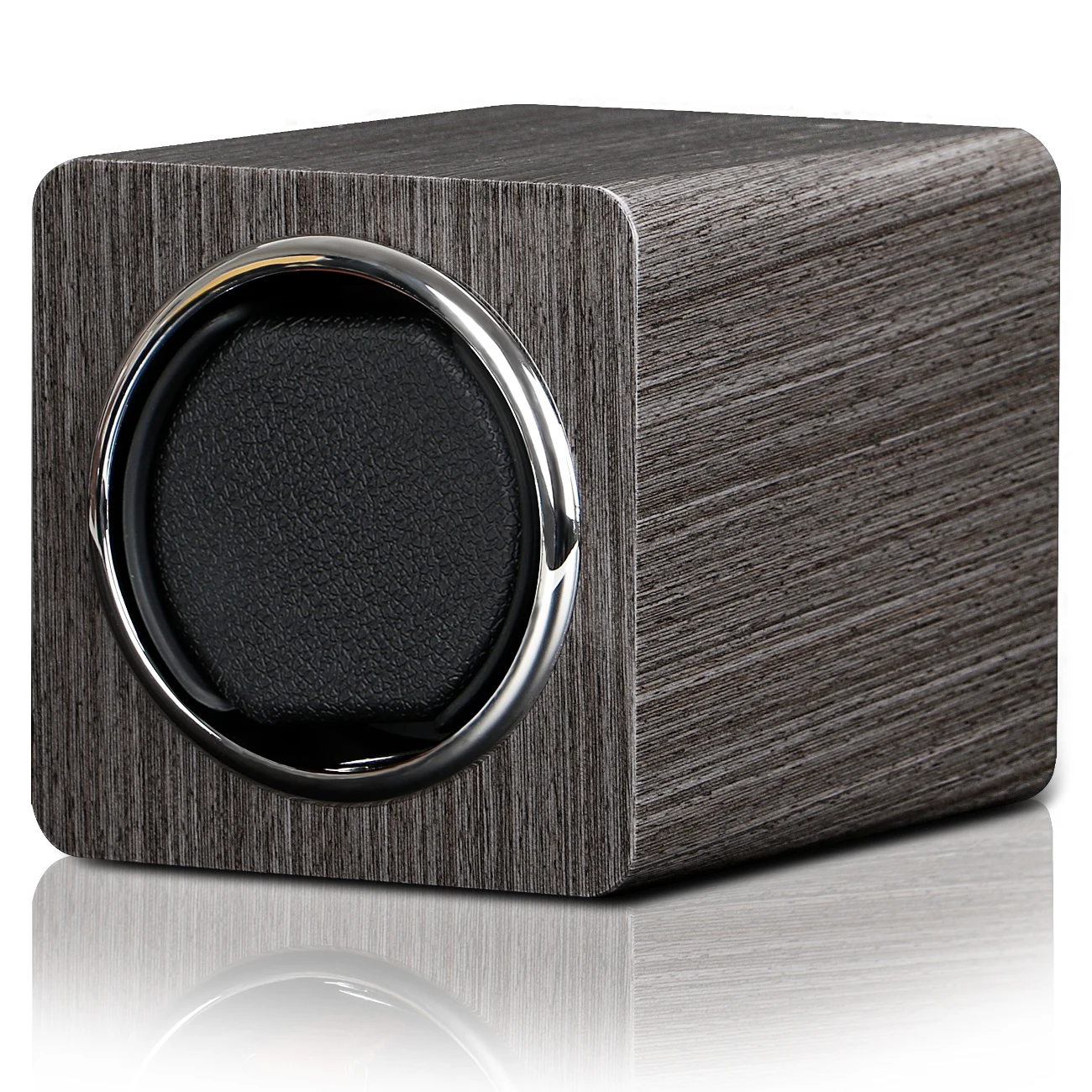 

New Automatic Watch Winding Case Mechanical Watch Collector Box Single Slot Watch Case with Adapter and Battery Powered