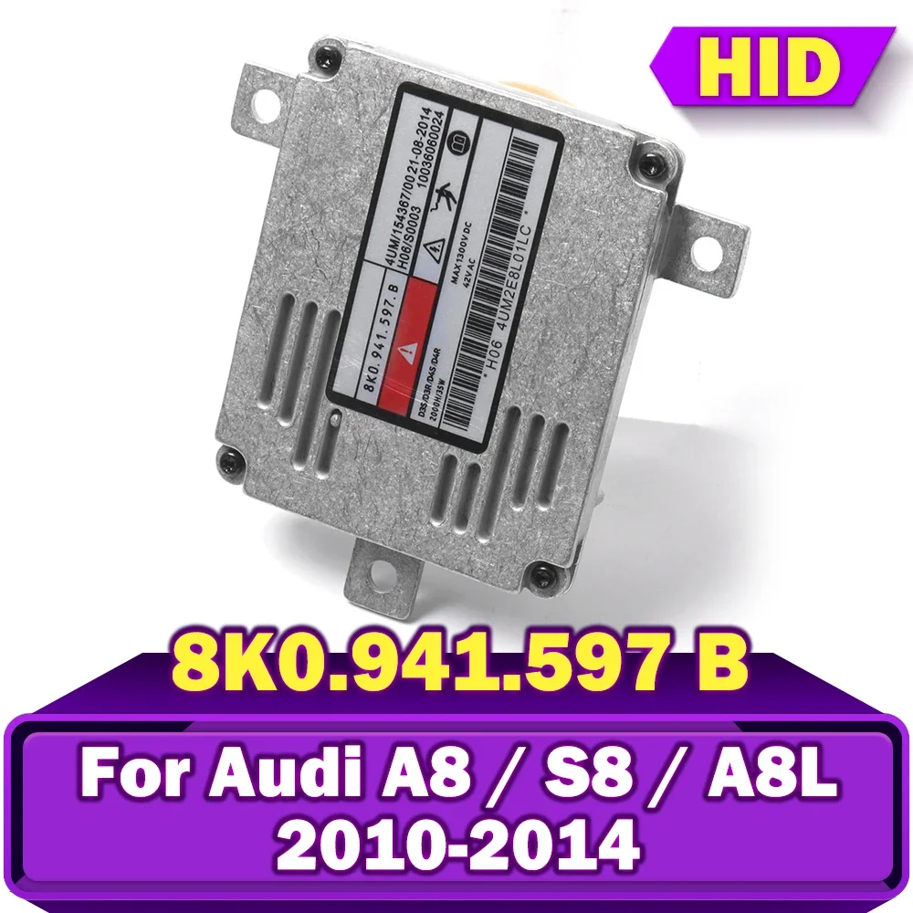 8К 0941597 B 8K0.941.597 Блок ксеноновых балластов HID 8K 1036060024 Зажигатель D3S D4S D4R D3R для Audi A8 S8