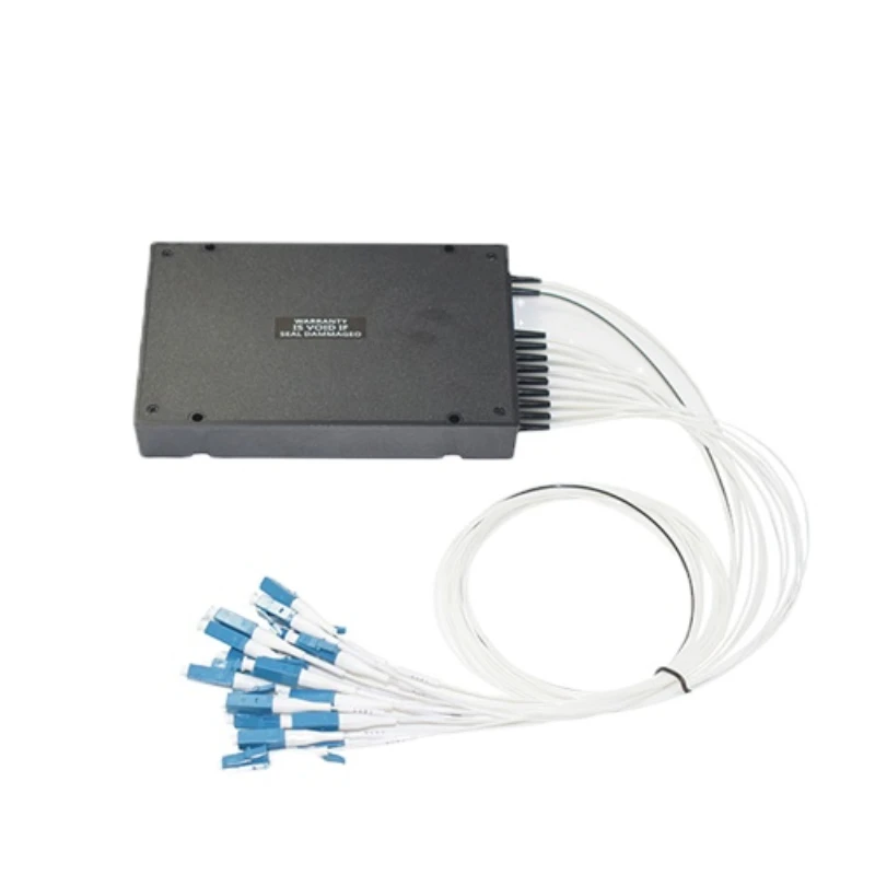 

Splitter Compact 16 Channel Optical Fiber CWDM Mux Demux Module ABS Box Type