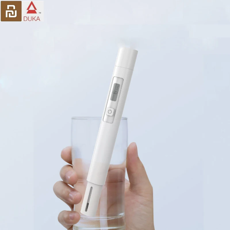 

Youpin DUKA Digital Water Quality Tester TDS EC Meter Range 0-4999ppm Temperature 0-80 Multifunctional Water Purity Meter TEMP