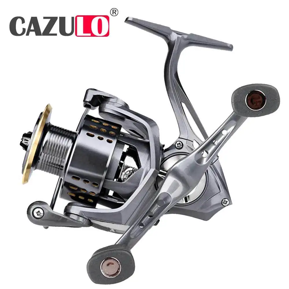 

Saltwater Fishing Tackle Reel Spinning Coil Speed 5.2:1/4.9:1 6-15kg Max Drag Carretilha De Pesca Pike Molinete Fish Equipment