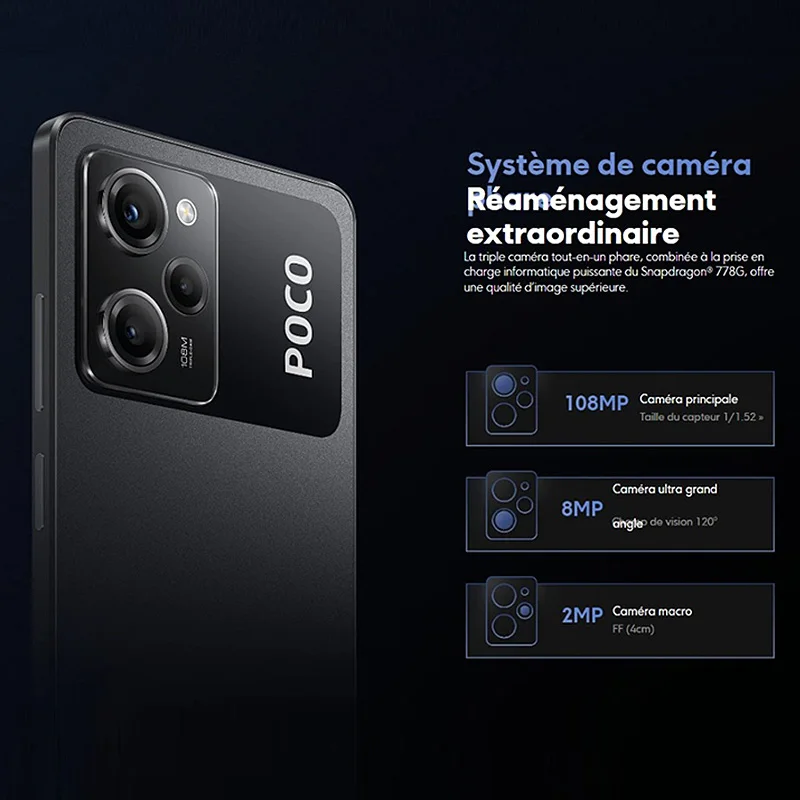 POCO X5 Pro 5G Smartphone, global Version, NFC,128 GB/256 GB, sndragon 778G, tamoed, turbo charge 67W Hz