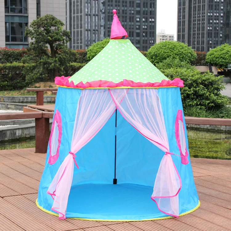 

[TML] 120*110cm indoor Game Room Colorful Yurt children tent Kids Playhouse Princess castle Play house travel tent outdoor toys