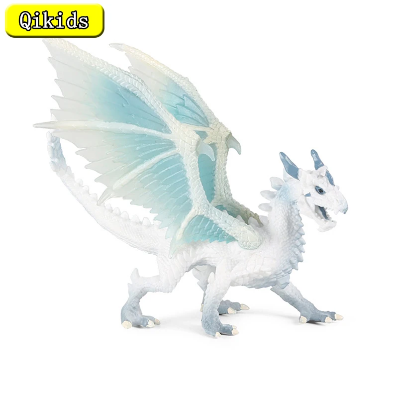 

Simulation Children's Dinosaur Toy Ancient Mythology Warcraft Dragon Ice Dragon Flying Dragon Animal Model Decoration Hand To Do