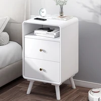 white nordic bedside table cabinet storage office computer table console laptop bedroom closets mesa de noche home furniture