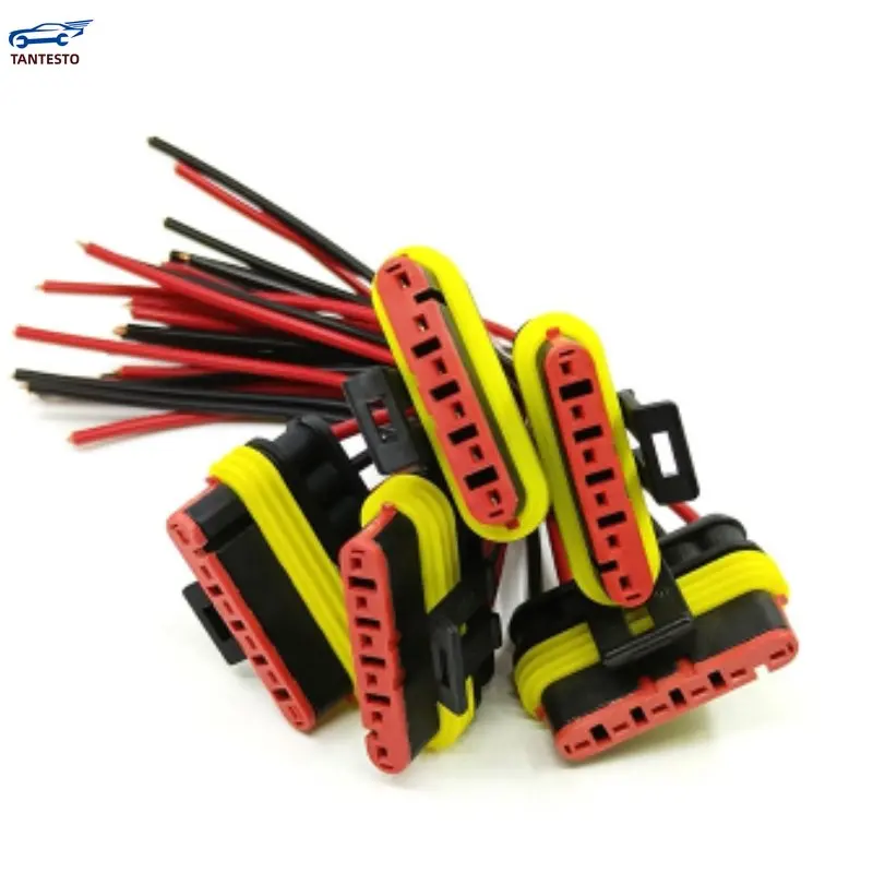 

10PCS for Dongfeng Tianlong Tianjin Accelerator Pedal Plug 6-wire Electronic Throttle Acceleration Sensor Harness Plug
