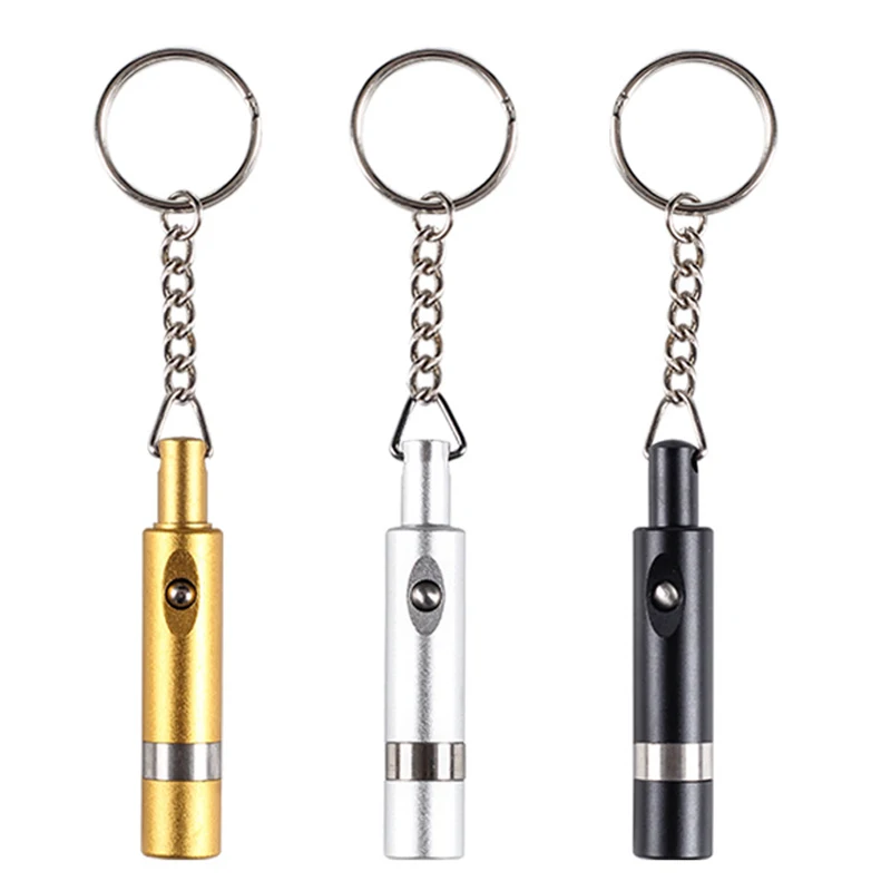 

1PC Cigar Punch Cigar Cutter Blade Key Ring Chain Draw Hole Black Cutters Gadgets Portable Pocket Cutting Smoking Accessories