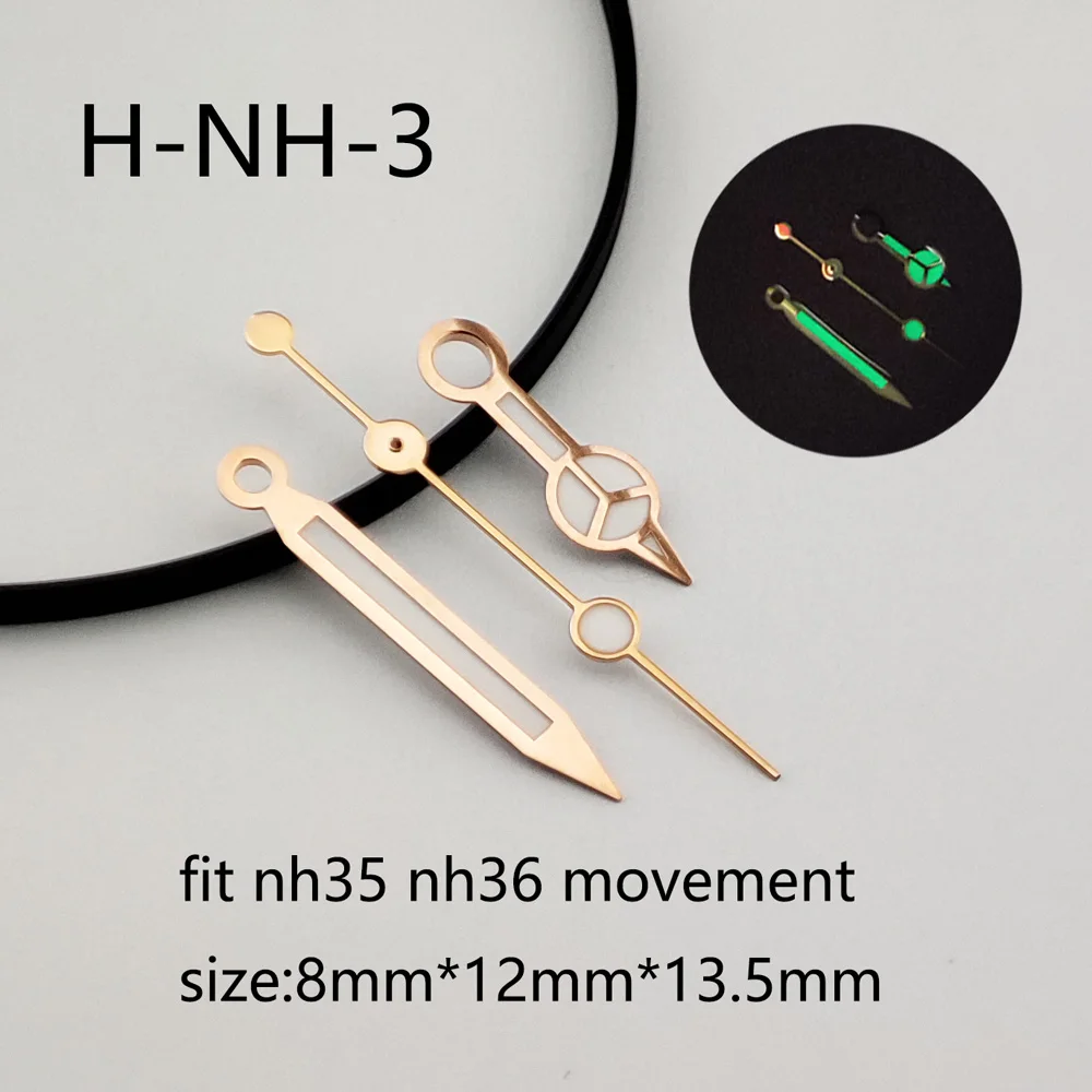 NH35 hands NH35 Watch CASE hands NH36 hands pointer NH35 watch parts skx007 hands nh35 dial luminous hands nh35 movement hands