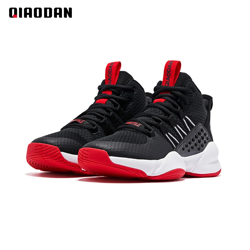 

QIAODAN Basketball Shoes For Men 2023 Professional Gym Sports Shoes Non-slip Wear Resistant Footwear Male Sneakers XM15200110