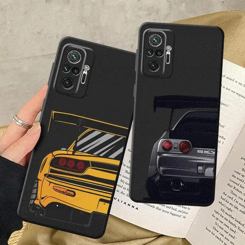 Чехол для телефона JDM Sports Cars Xiaomi Redmi Note 7 8 T S 10 11 12 Pro ProPlus 13