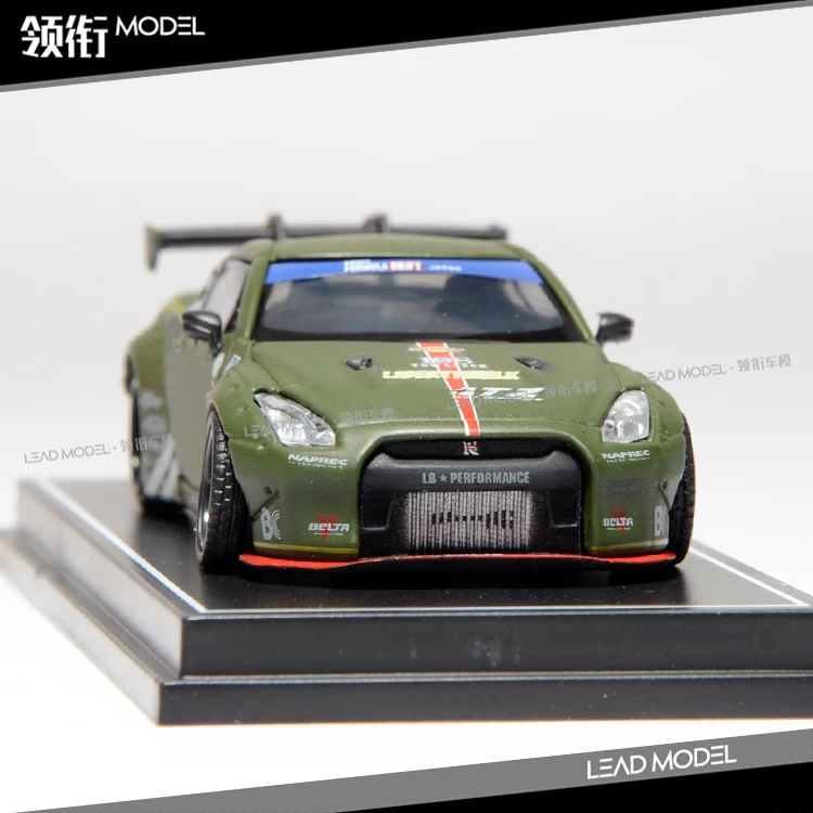 Модель автомобиля LB Performance 1/64 nissan GT-R R35 литье под давлением