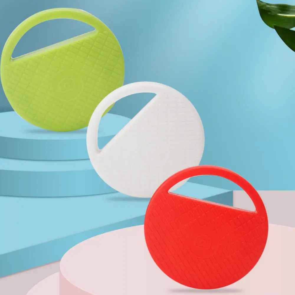 

Children Wallet Key Anti-dropping Device Wireless Anti-loss Device Two-way Alarm Circular Bluetooth-compatible Tracker Finder