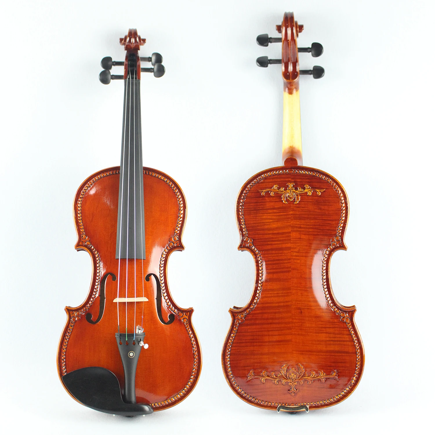 

4/4 violin Master Tone Craved 4/4 Mater Piece скрипка Antonio Copy profissional Violin Craved