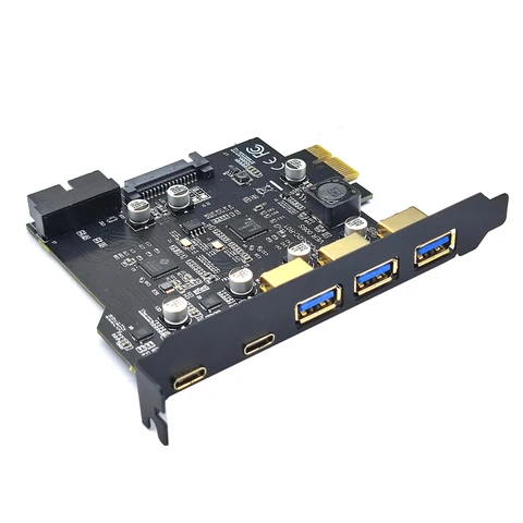 IRhasta PCI-E USB 3.1 карта