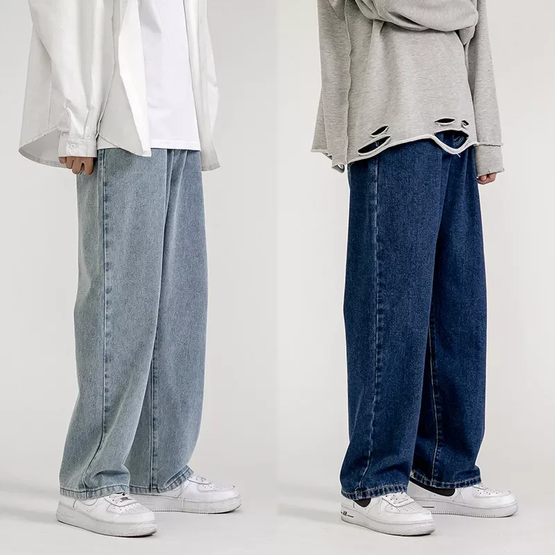 

Men's Jeans Pants Trousers for Men Jean Spring Denim Mens Man Male Trendyol Streetwear Korean Fashion Men Boys Large Flare S