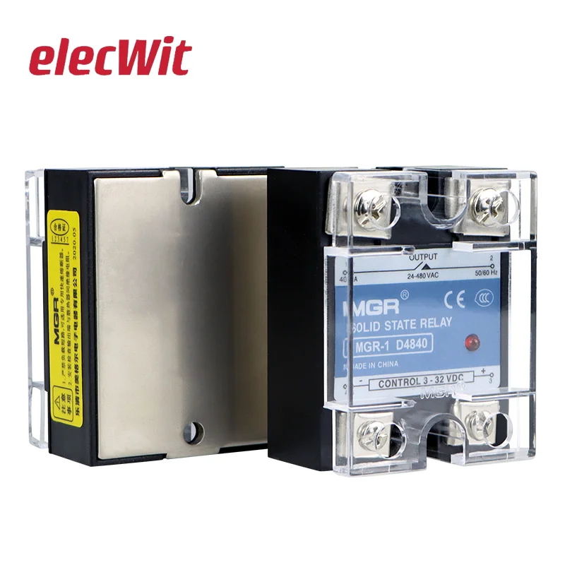 

Single phase solid state relay D4840 DC controlled AC SSR-40DA D4825 SSR-25DA