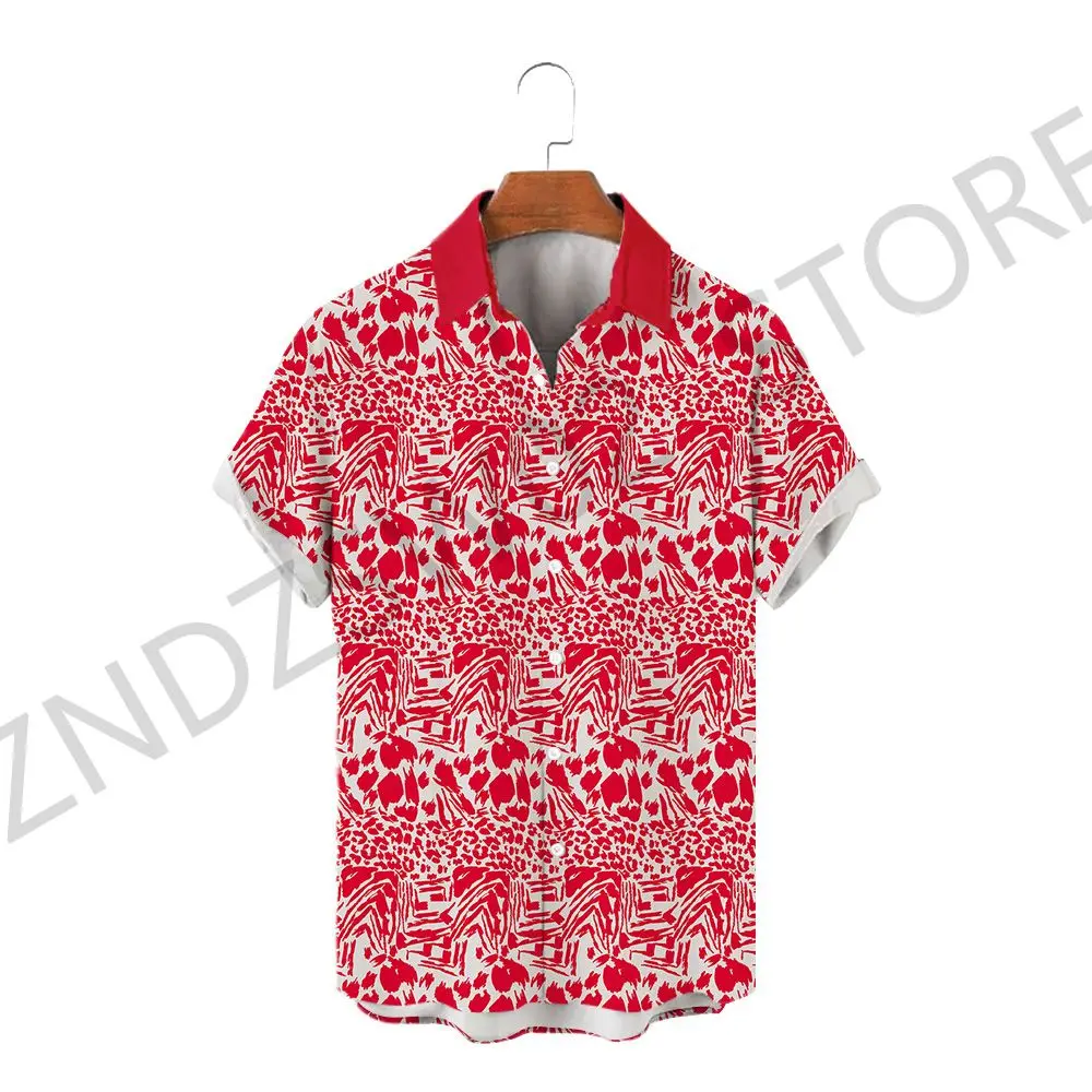 

Leisure Men's Shirts Fashion Shirt Mature Man Shirt Beach Shirt Social 3D Printing Clothing High Quality Plaid Wear Clothes Male