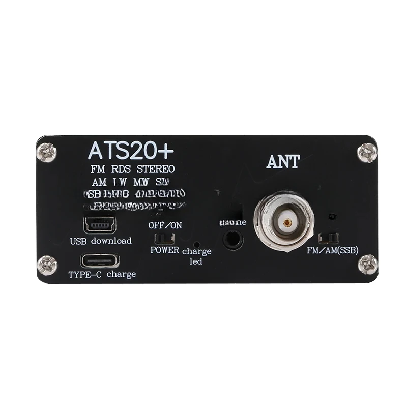 Новинка флейф + Plus ATS20 V2 SI4732 FM AM (MW & SW) SSB (LSB и USB) с батареей антенной динамиком
