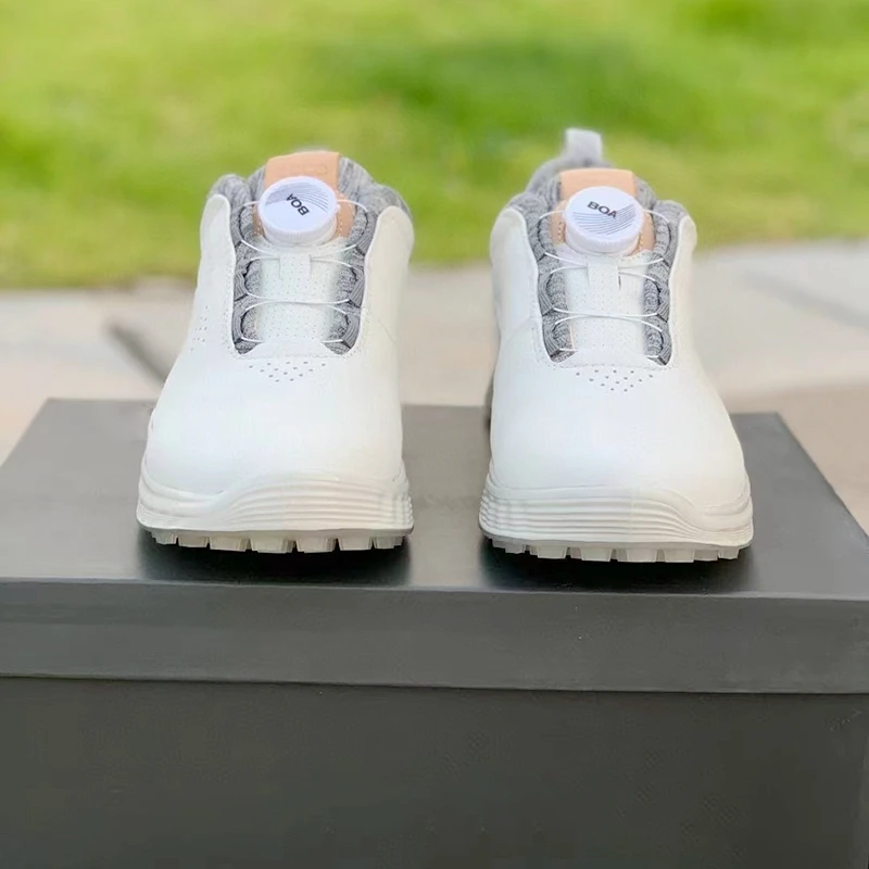 Women's Golf Shoes Brand Shoes BOA Knobs Leather Waterproof Anti-Skid Comfortable Sorts Shoes Walking Shoes Sports Women Shoes