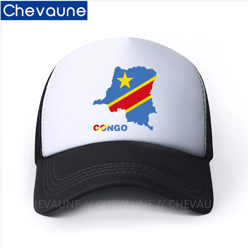 Конго Республика Мужчины Женщины Бейсболки Пот Новая Бейсболка Хип-Хоп