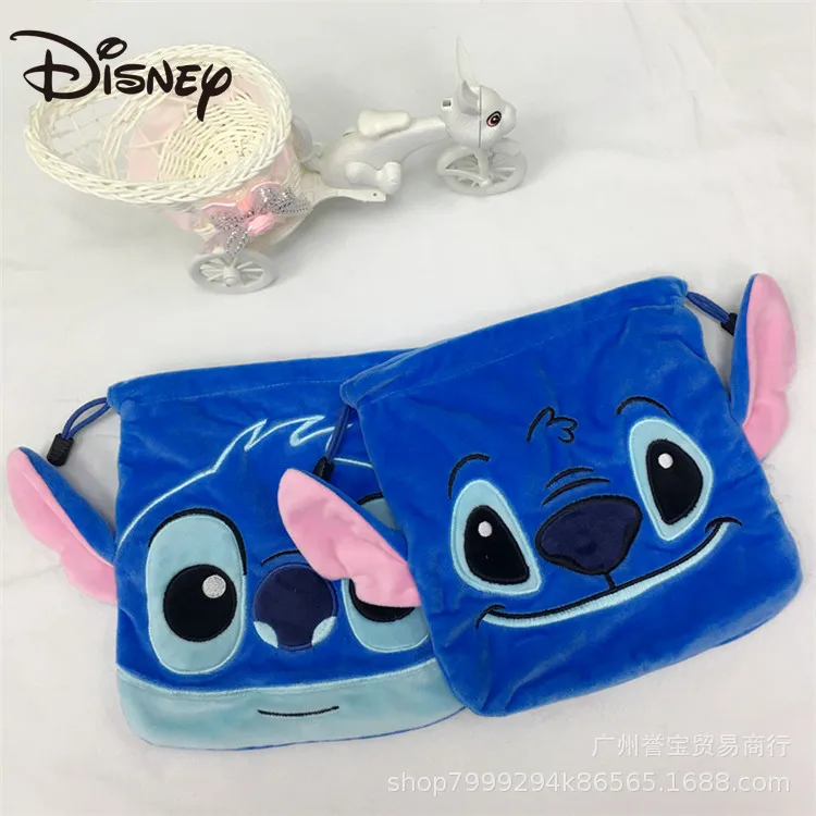 

Disney Cartoon Interstellar Baby Stitch Drawstring Drawstring Pocket Sundries Storage Cosmetic Bag Coin Purse Coin Pouch