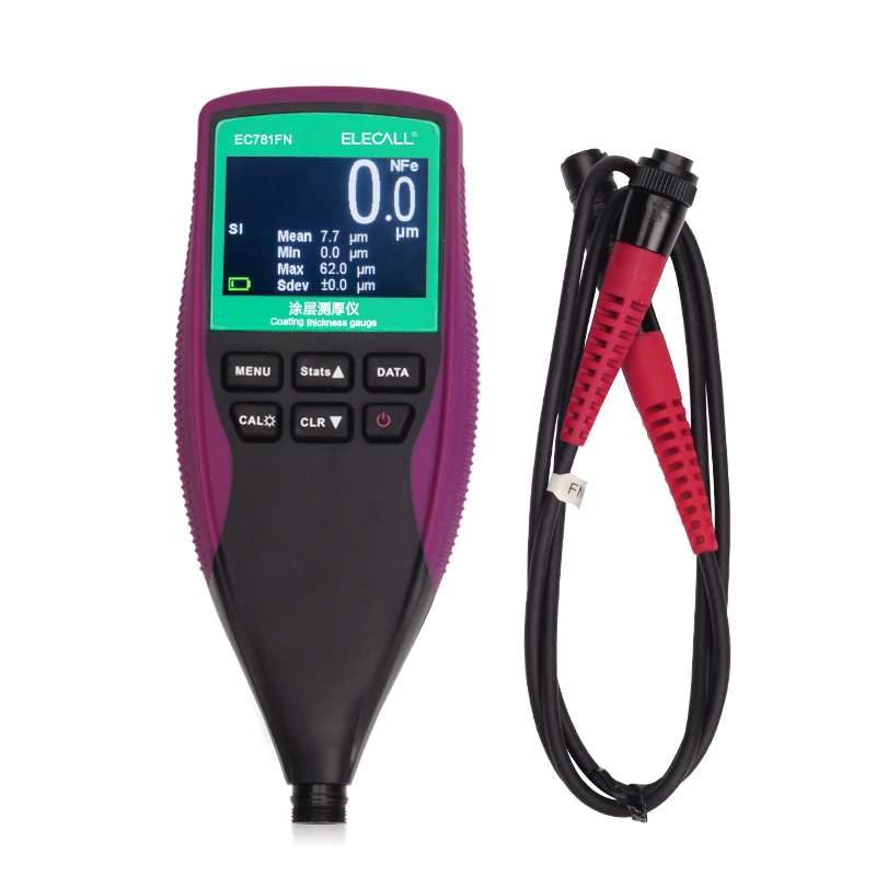 

EC781FN Digital Painting Thickness Meter Mini LCD Car Coating Gauge