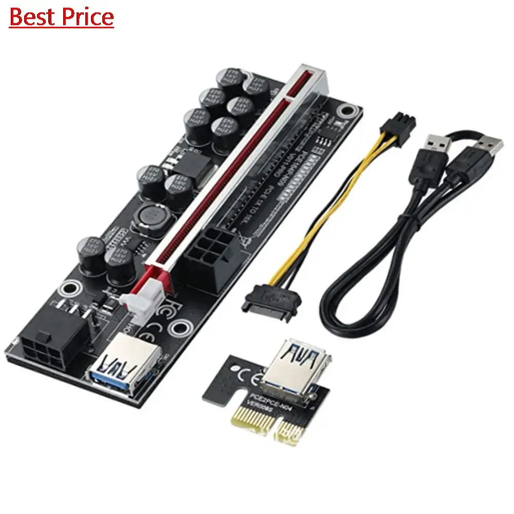 

Dhl 100 шт./лот Pci-e 1x до 16x графическая карта удлинитель V011 Pro для майнера карты Pci-e 1x до 16x Usb3 0