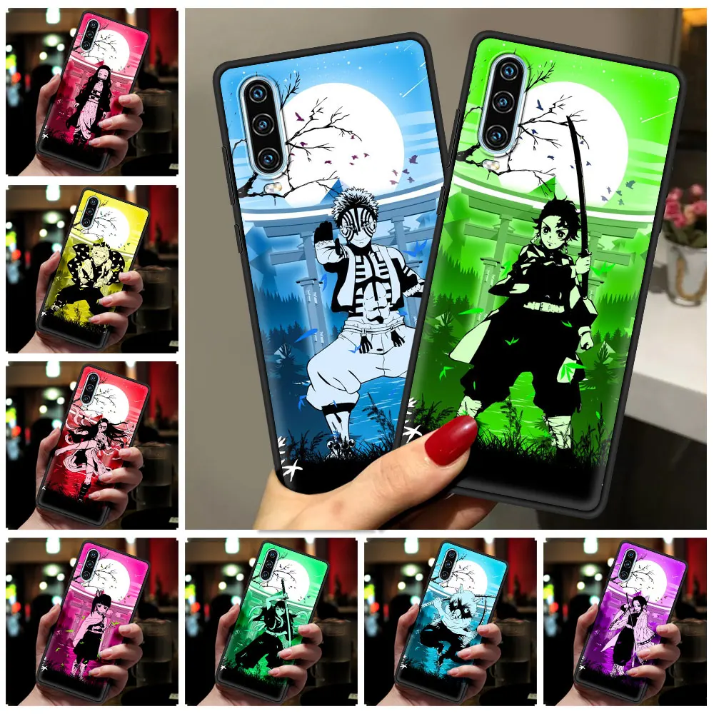 

Anime Demon Slayer Case For Huawei P50 P40 P30 Lite E P20 Pro Y9 Y7 Y6 2019 P Smart 2021 Z Y6p Y7a Y9s Phone Cover Funda Coque