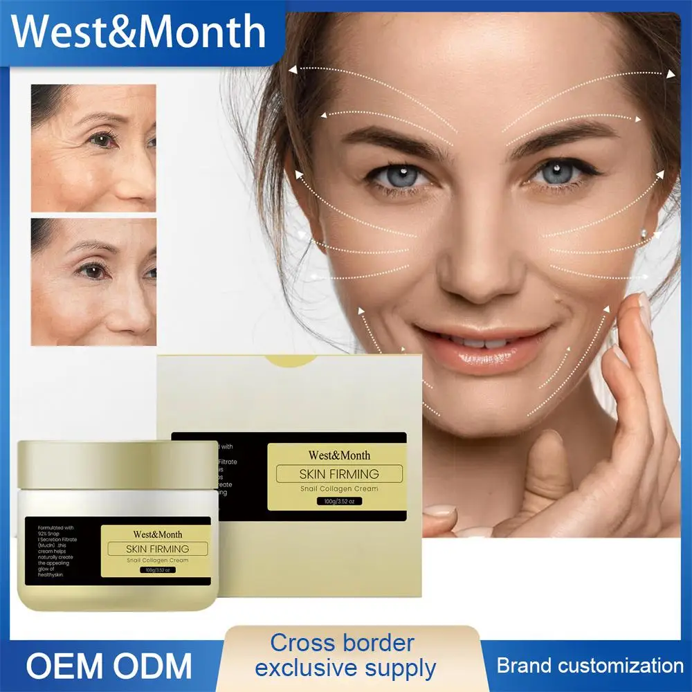Snail Collagen Firming Cream Collagen Anti Wrinkle Aging Whitening Cream Lifting Nourishing Drunk Elephant Korean Women Skincare