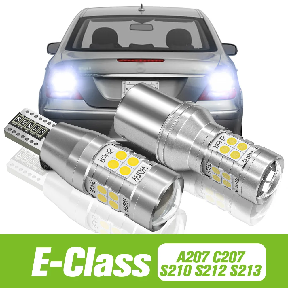 

2pcs For Mercedes Benz E Class A207 C207 S210 S212 S213 LED Reverse Light Backup Lamp 2009 2010 2011 2012 2013 2014 Accessories