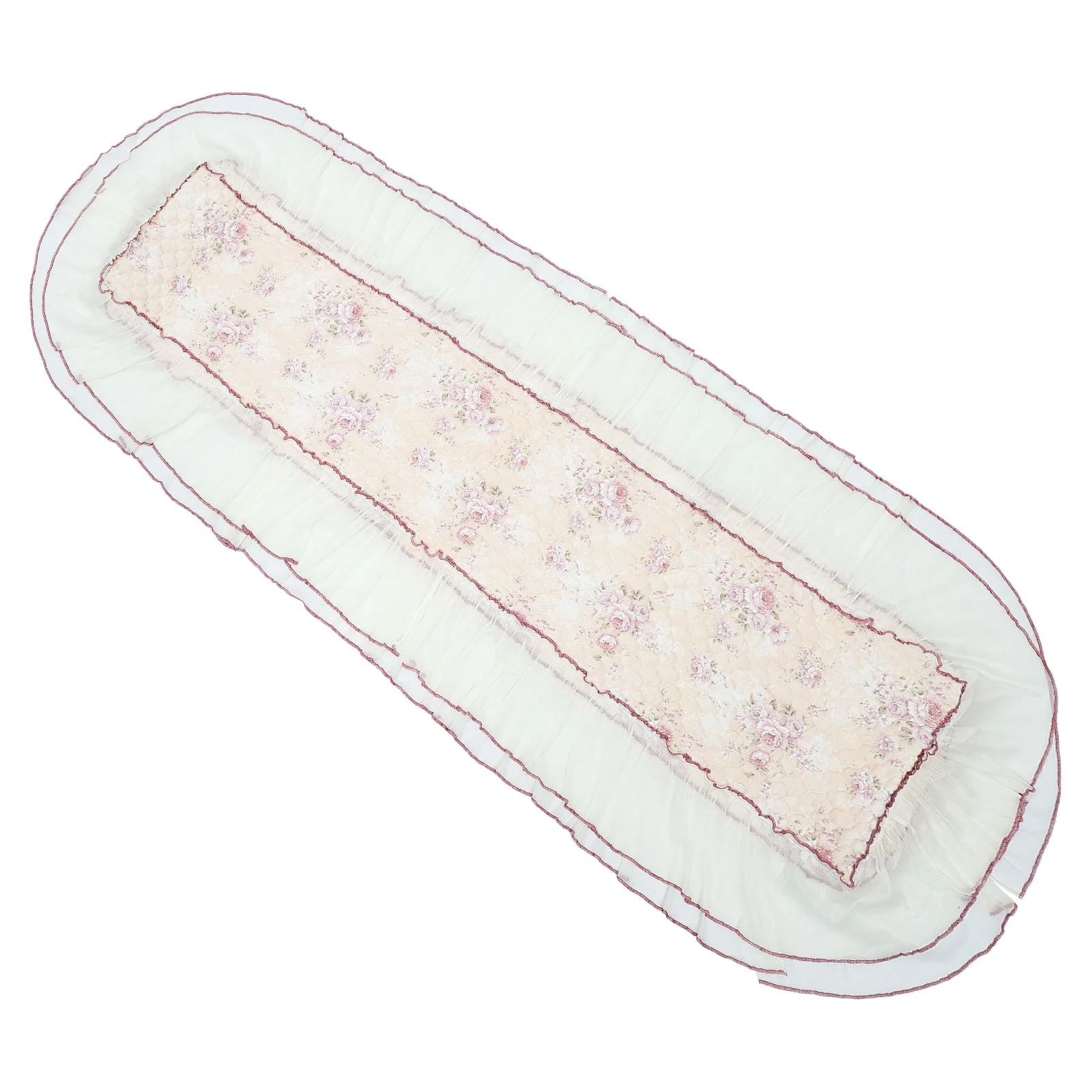

1Pc Double Layers Guzheng Protector Universal Embroidery Protector (White)