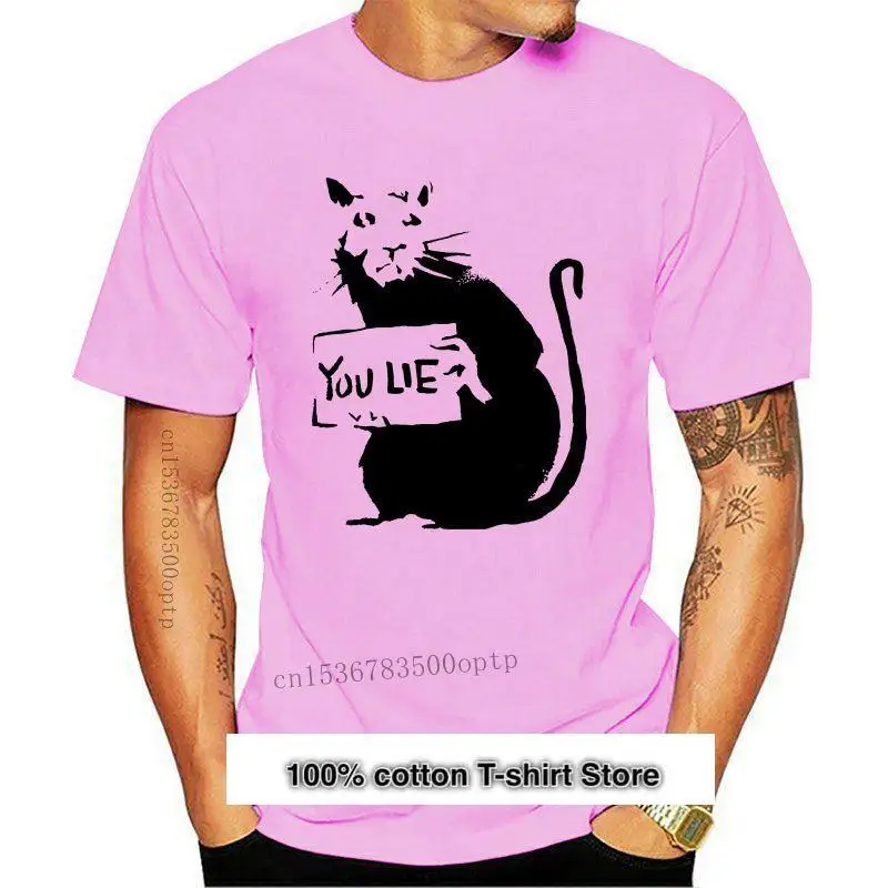 

Camiseta с принтом ГРАФИТИ Бэнкси-Крыса, camiseta переключенная хлопчатобумажная, манга Корта, хип-хоп, moda de Animes