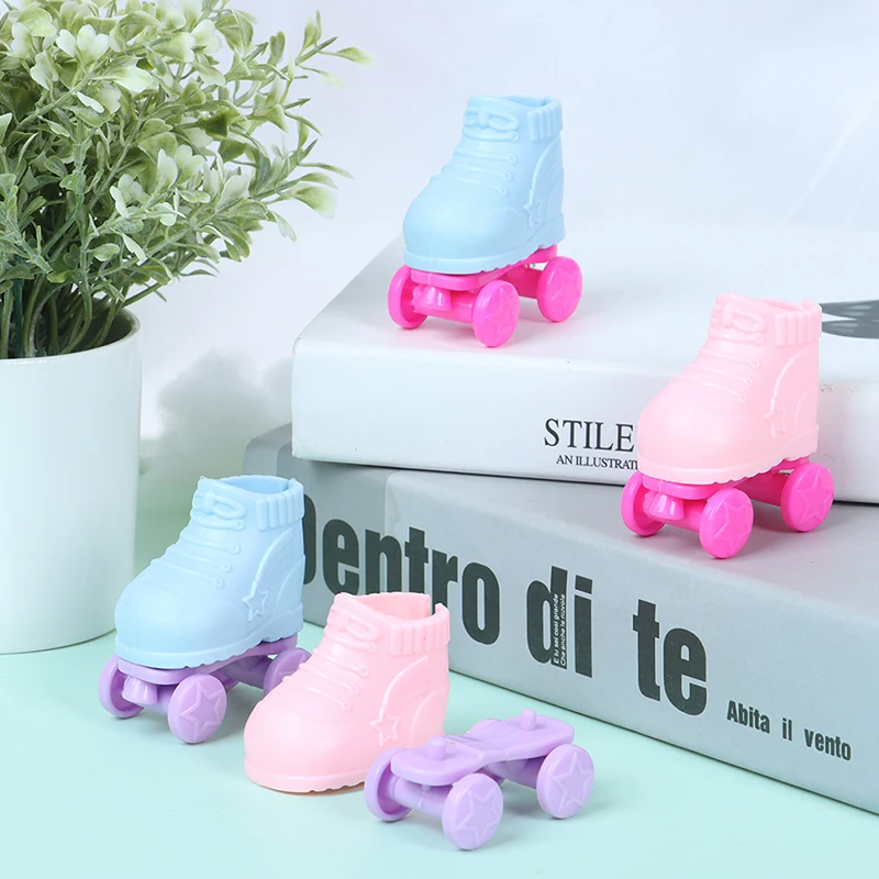 

1 Pair Of 14.5 INCH Doll Handmade Skate Boots For Plush Doll Clothes Doll Shoes Children Birthday Gifts Doll Accessories Toys
