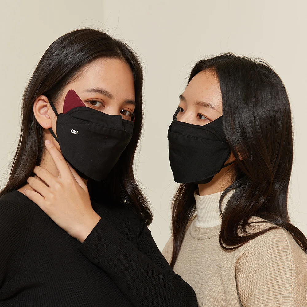 

Маска Ohsunny для Хэллоуина, 3D защита глаз, дышащая теплая Зимняя Маска для косплея унисекс, страшная ужасная маска для лица маленького дьявола