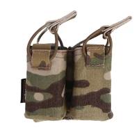 emersongear tactical double mag pouch magazine bag ss hunting vest panel 556 762 plate carrier airsoft hunting shooting nylon
