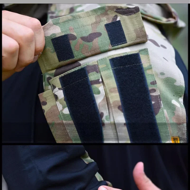 Камуфляжный комплект мужской водонепроницаемый тактический Костюм с