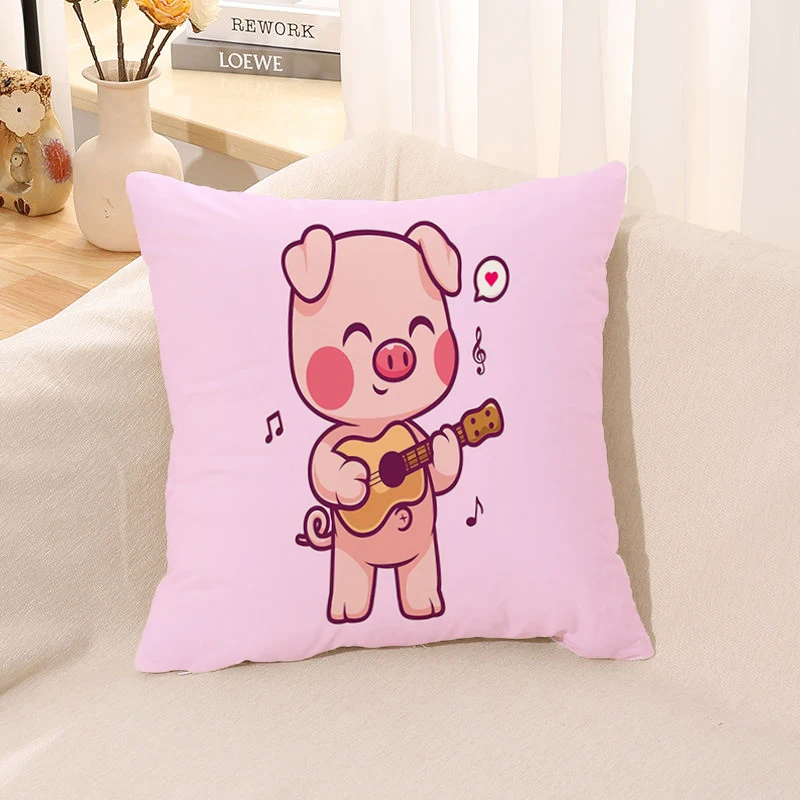 

Body Pillow Covers Decorative Sofa Cushions Kawaii Animal Cushion Cover 45*45 Pilow Cases Sleeping Pillows Room Decor Pillowcase